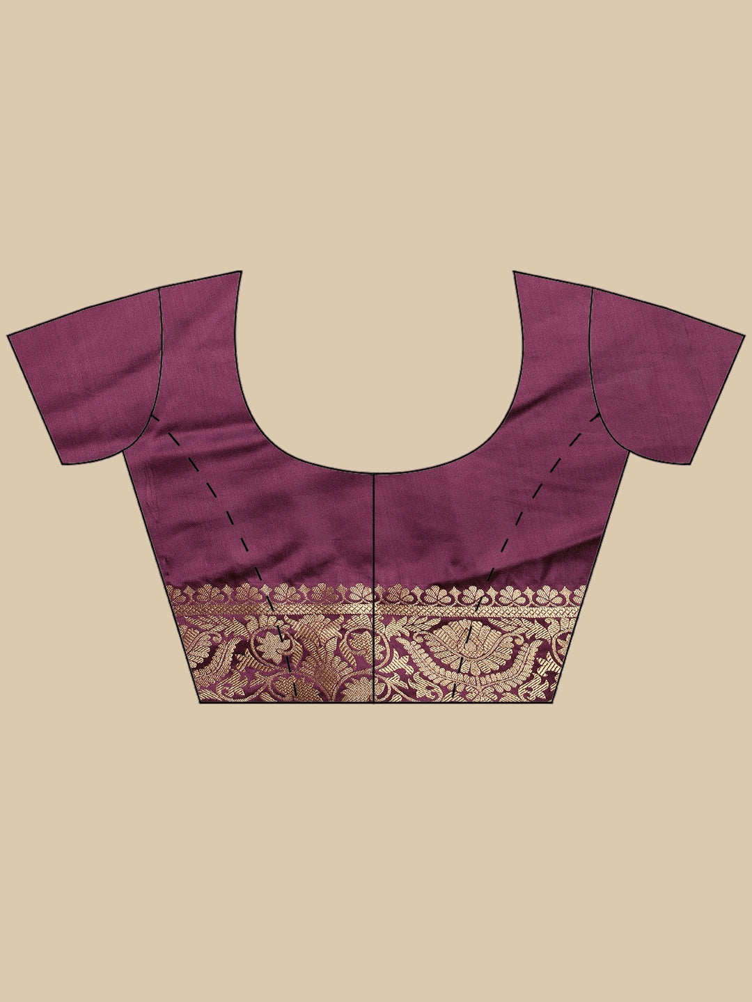 Woven Design Satin Saree
