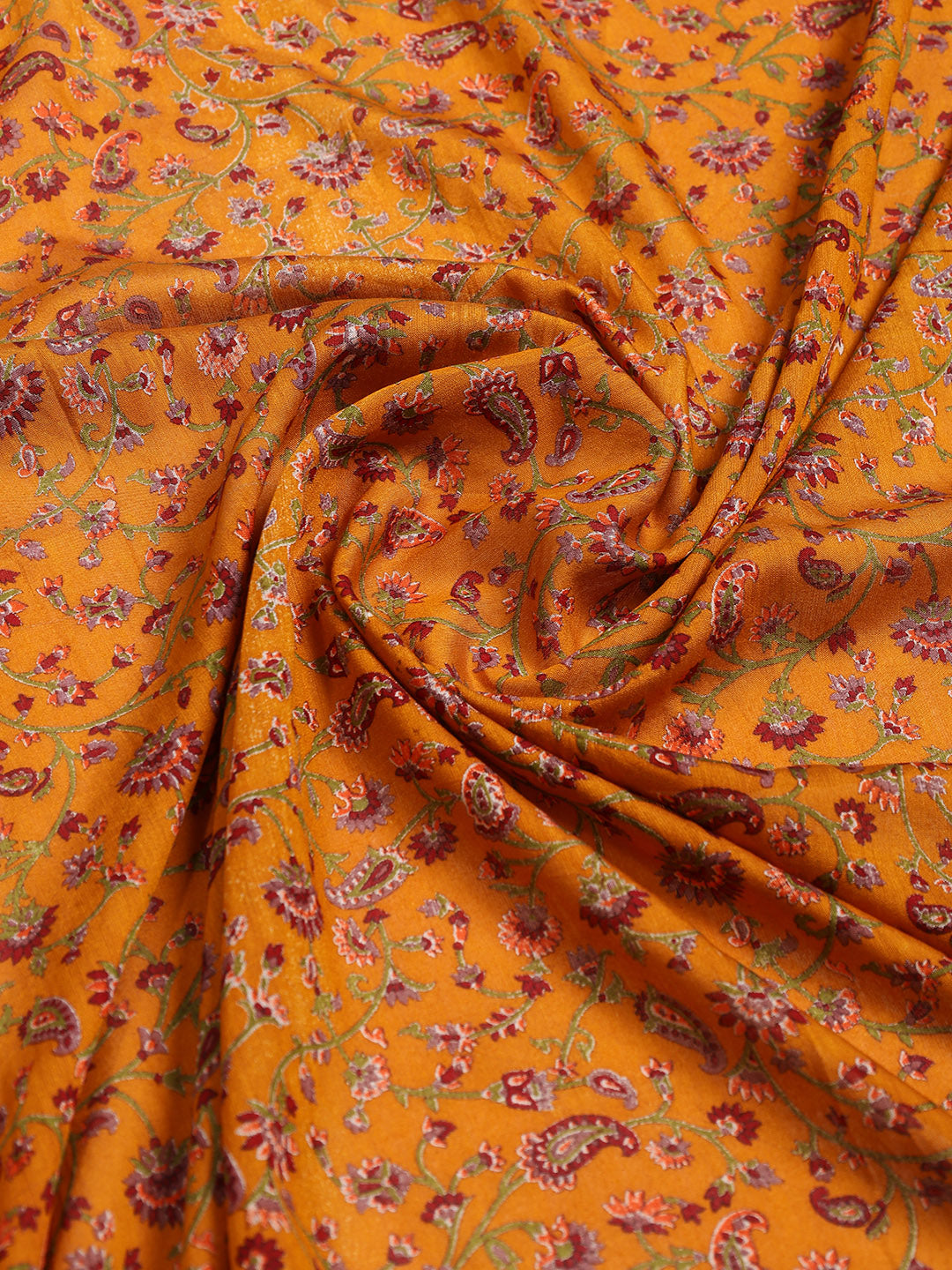 Digital Printed Cotton Blend Woven Saree