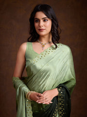 Stone Jaal Georgette Saree