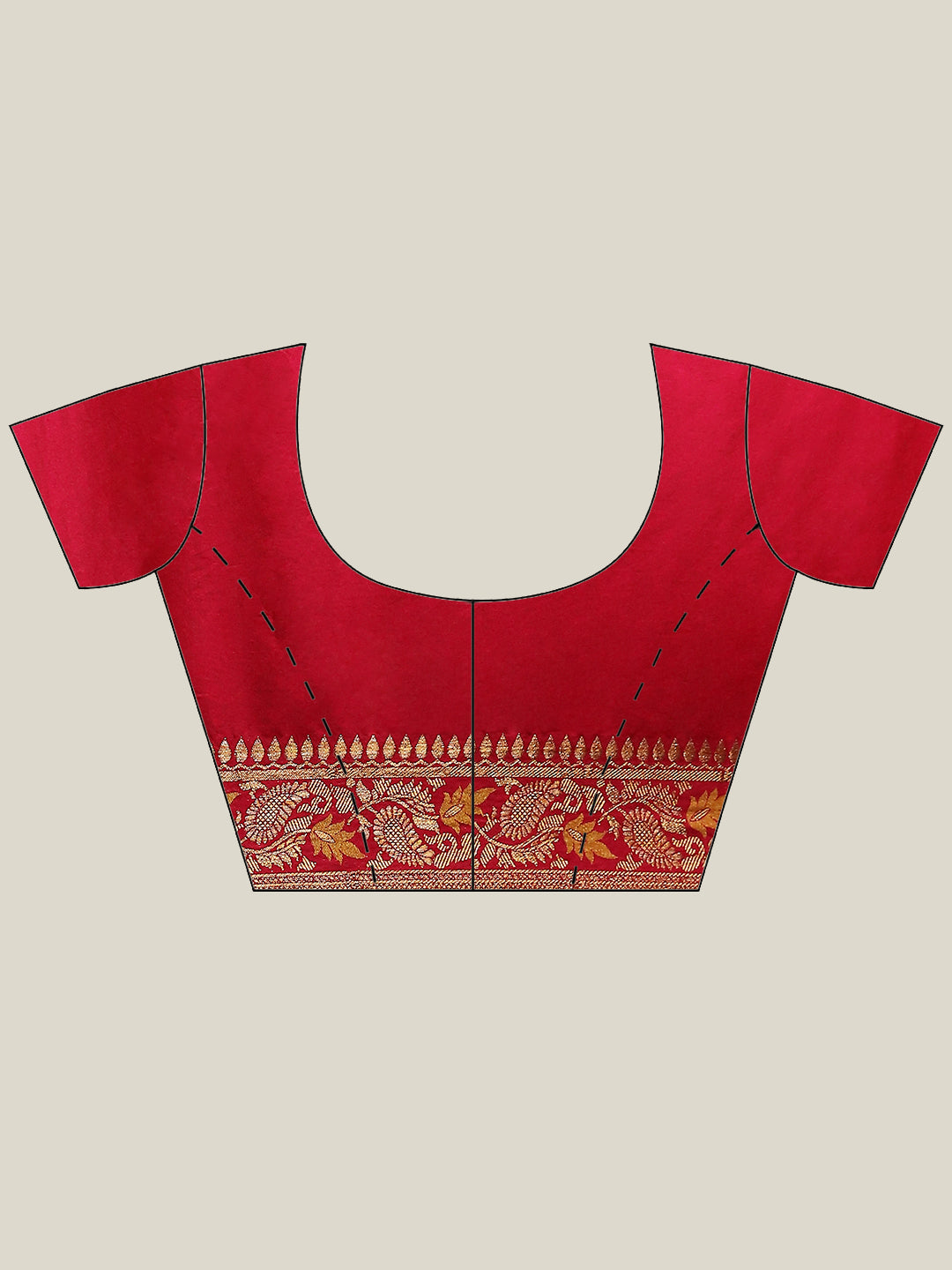 Zari Jaal Art Silk Woven Saree