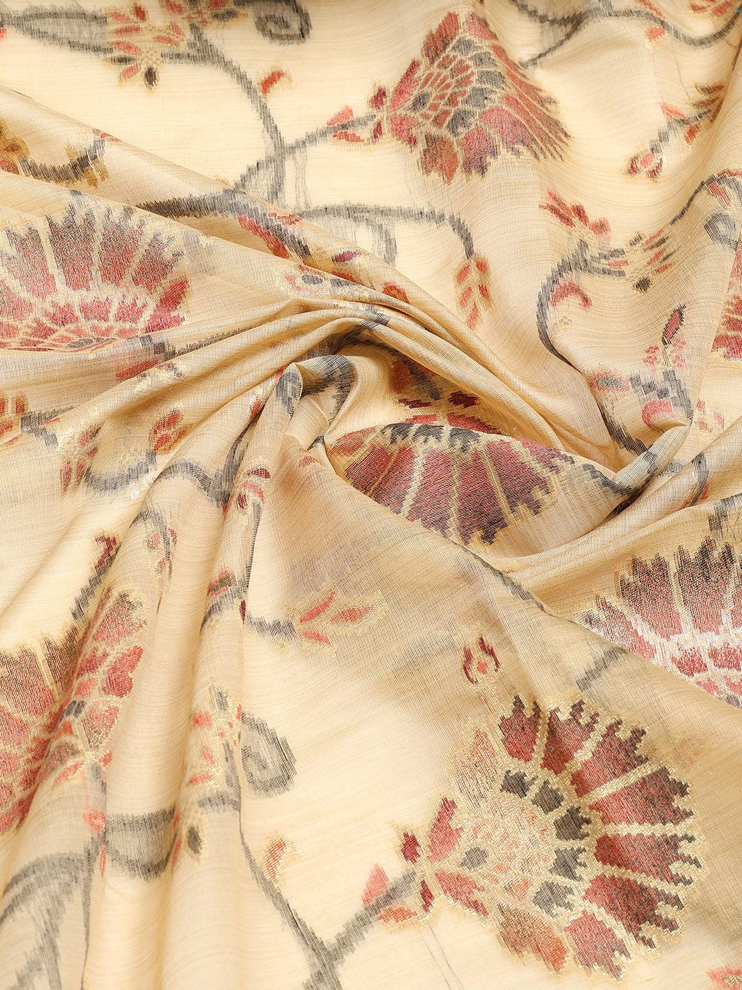 Zari Jaal Art Silk Woven Saree