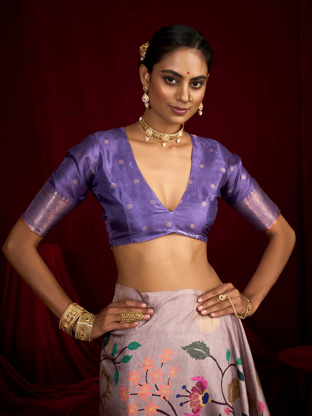 Woven Printed Art Silk Saree