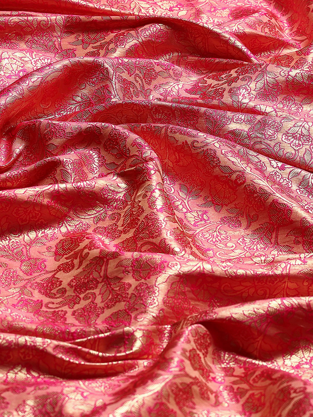 Woven Design Satin Saree