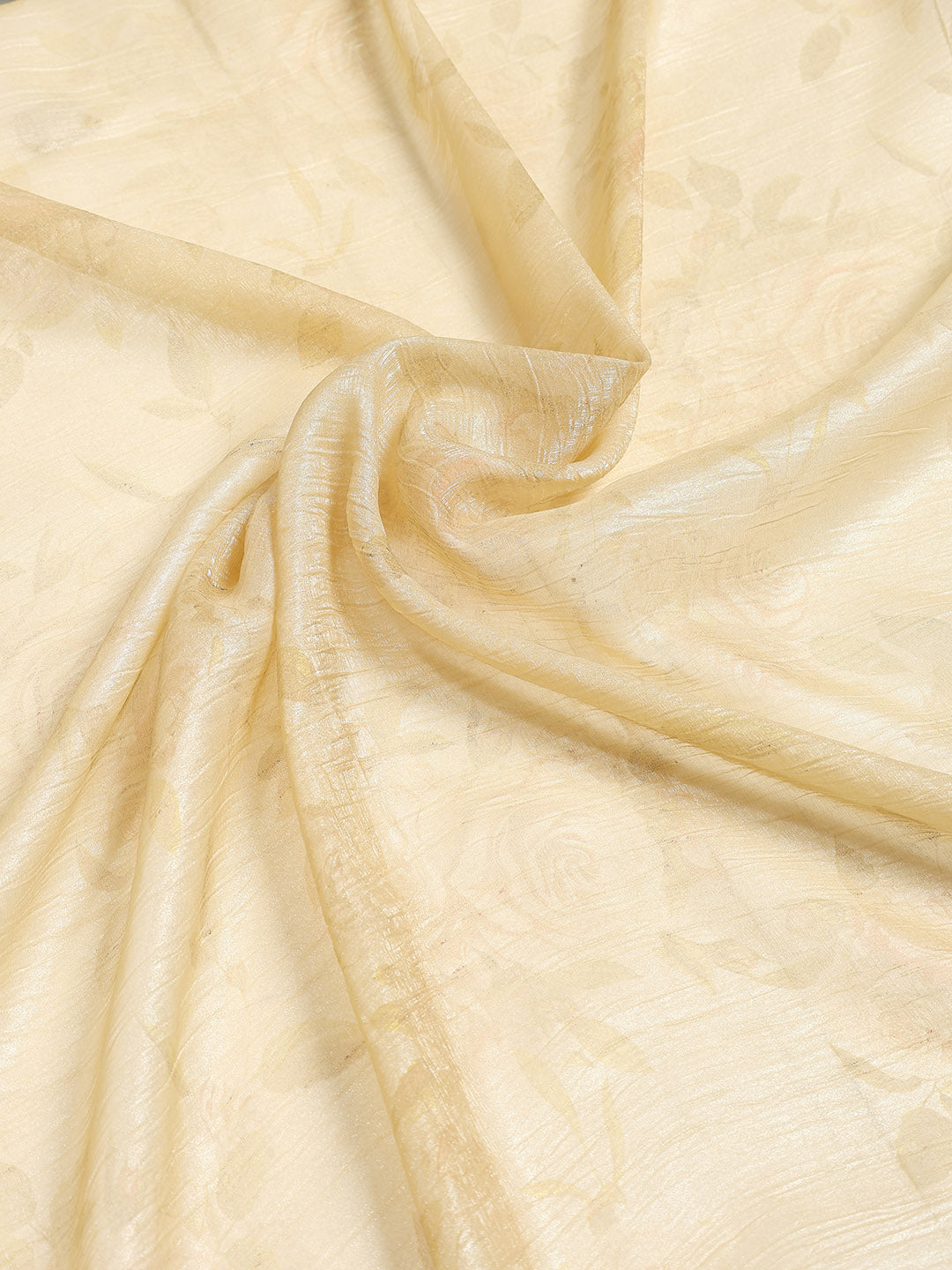 Cutdana Embroidered Chiffon Saree
