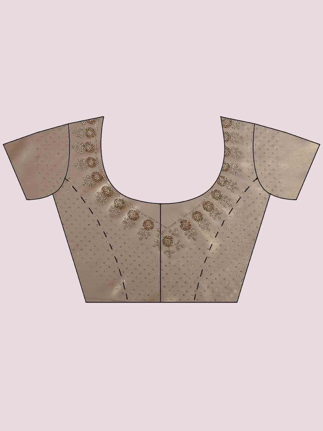 Embroidered Georgette Saree
