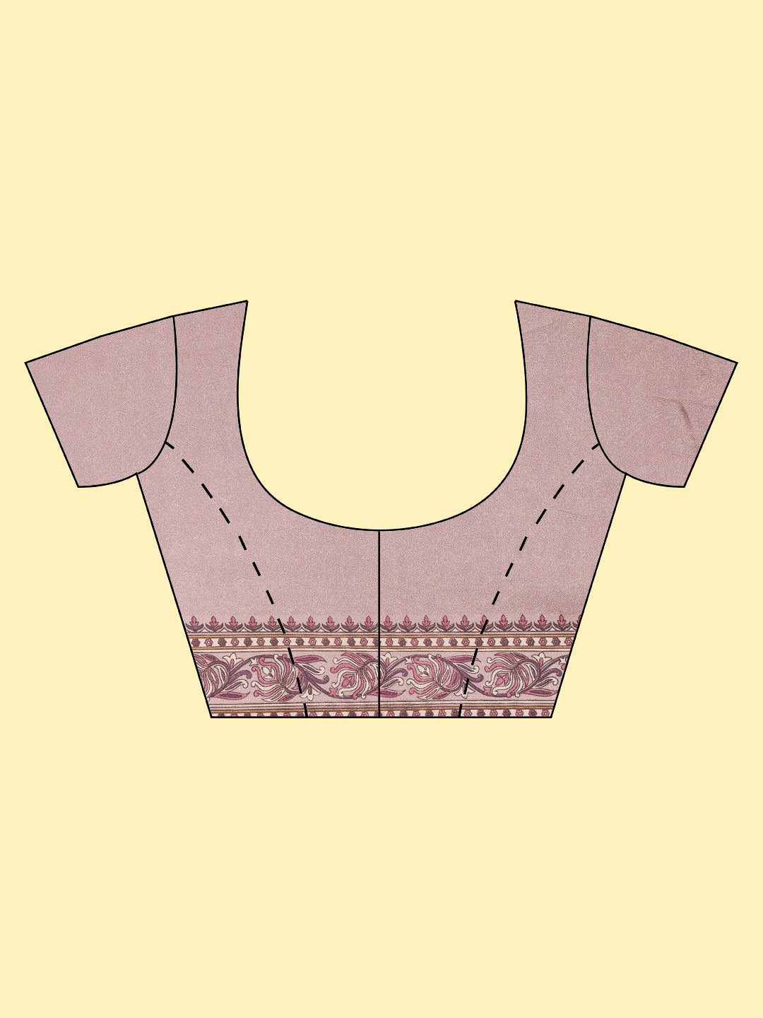 Digital Printed Crepe Saree