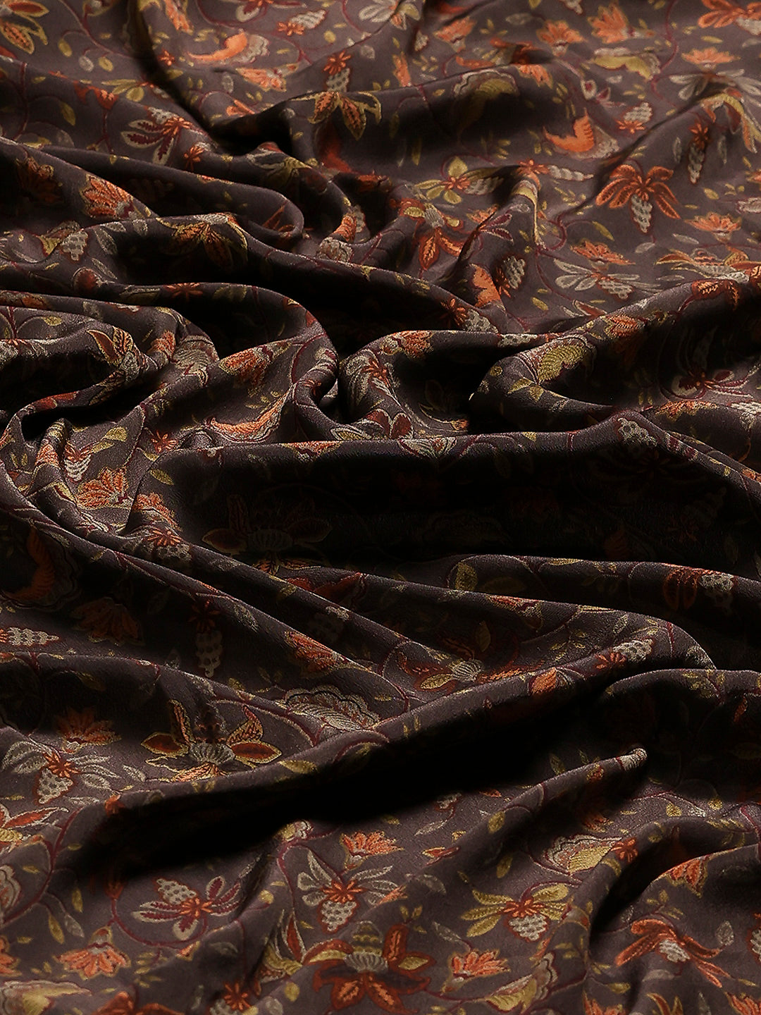 Digital Printed Crepe Saree