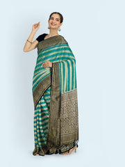 Zari Jaal Woven Art Silk Saree