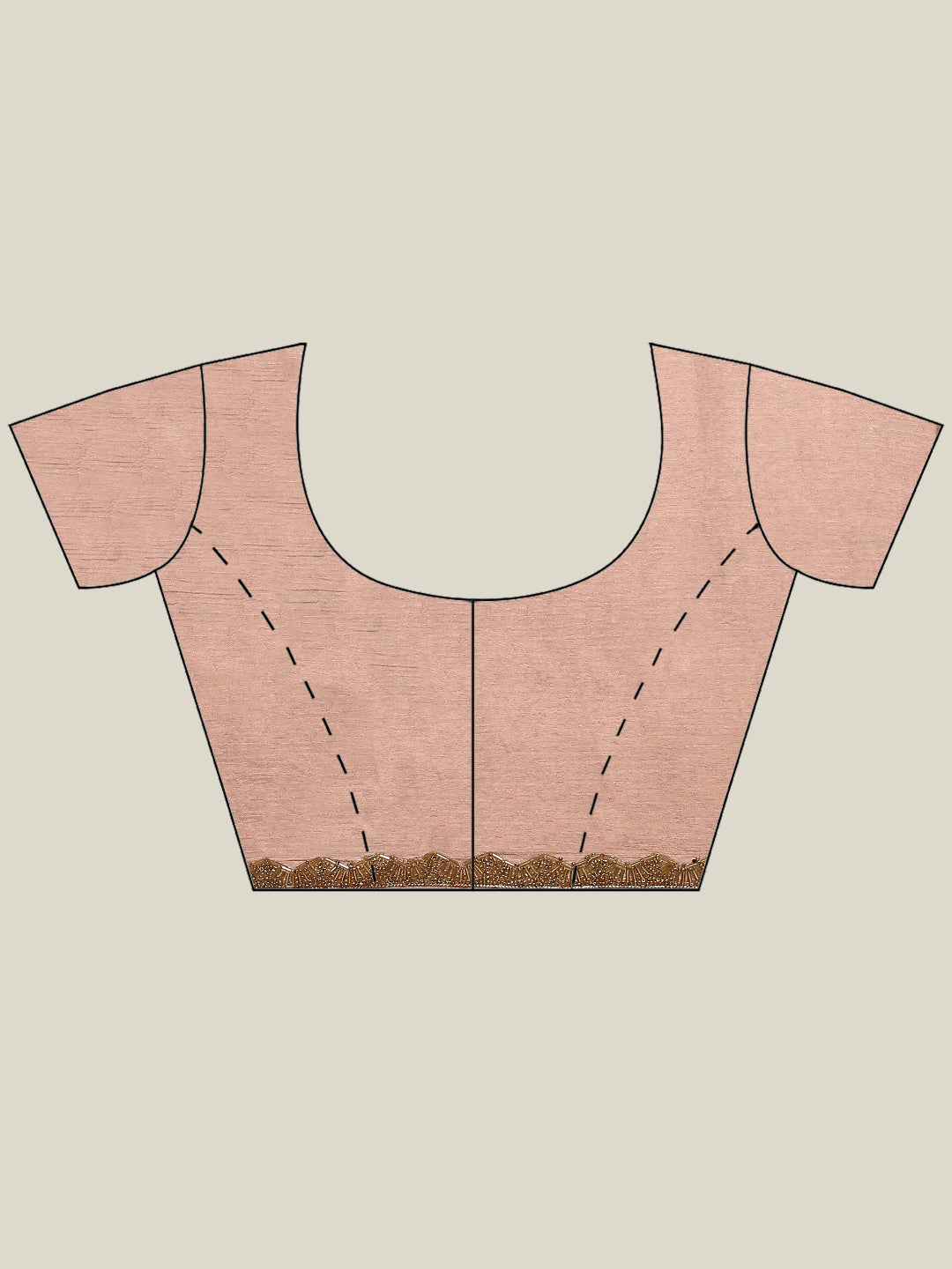 Plain Art slik Saree