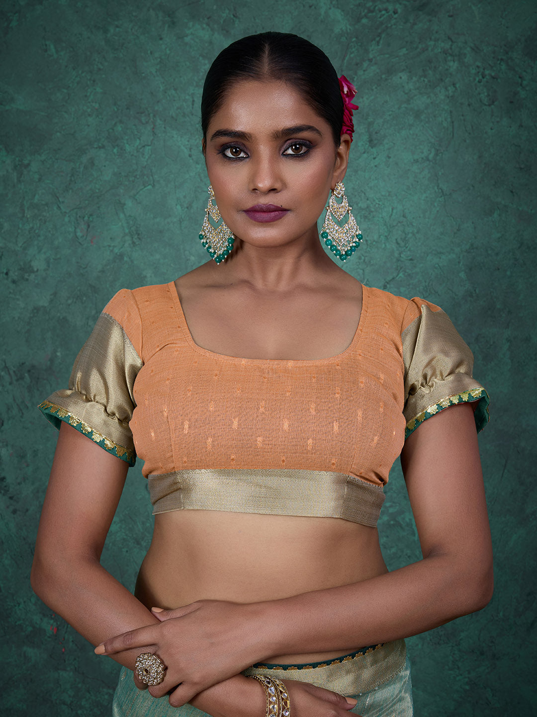 Woven Border Art silk Saree