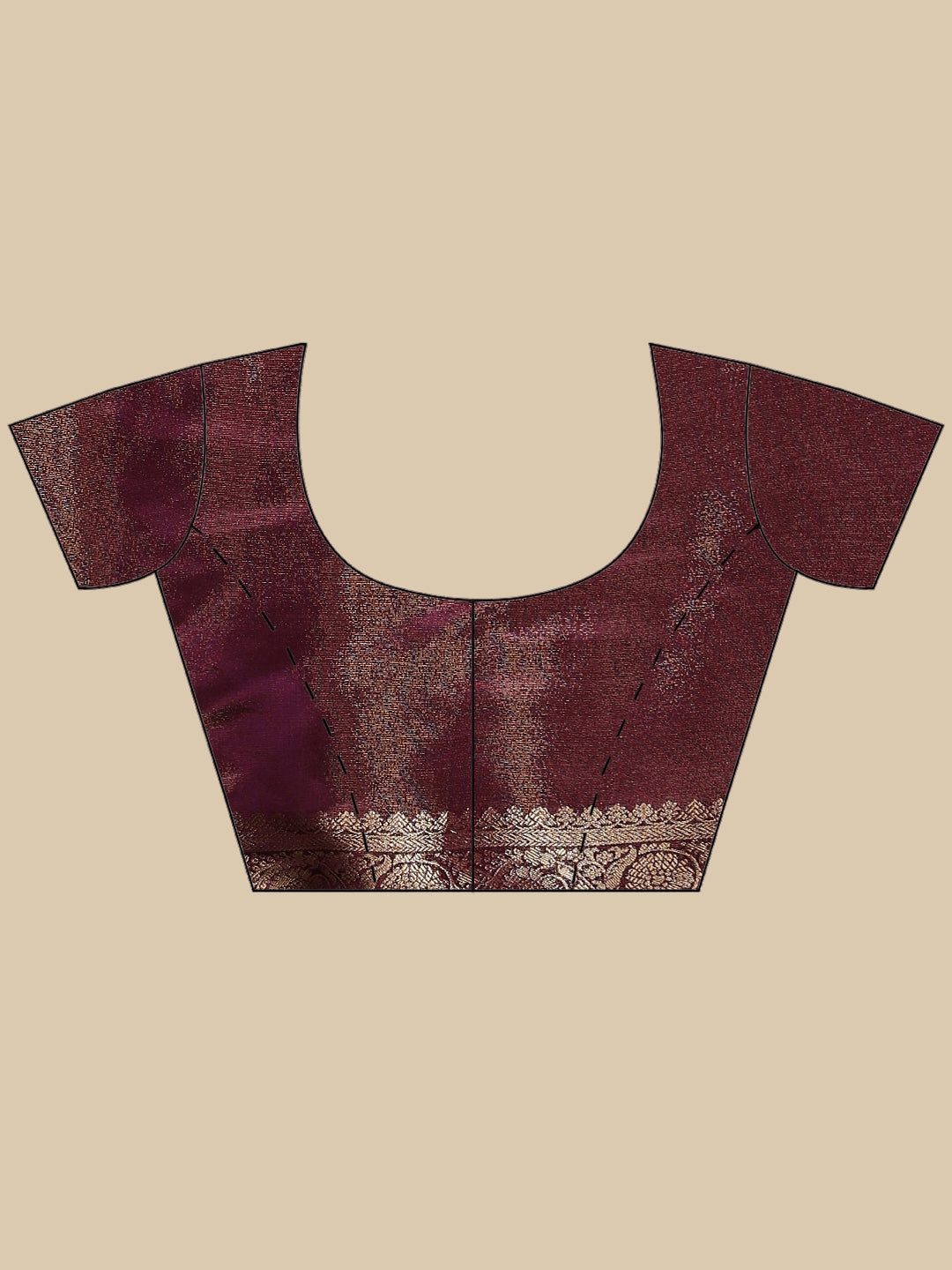 Woven Design Satin Saree