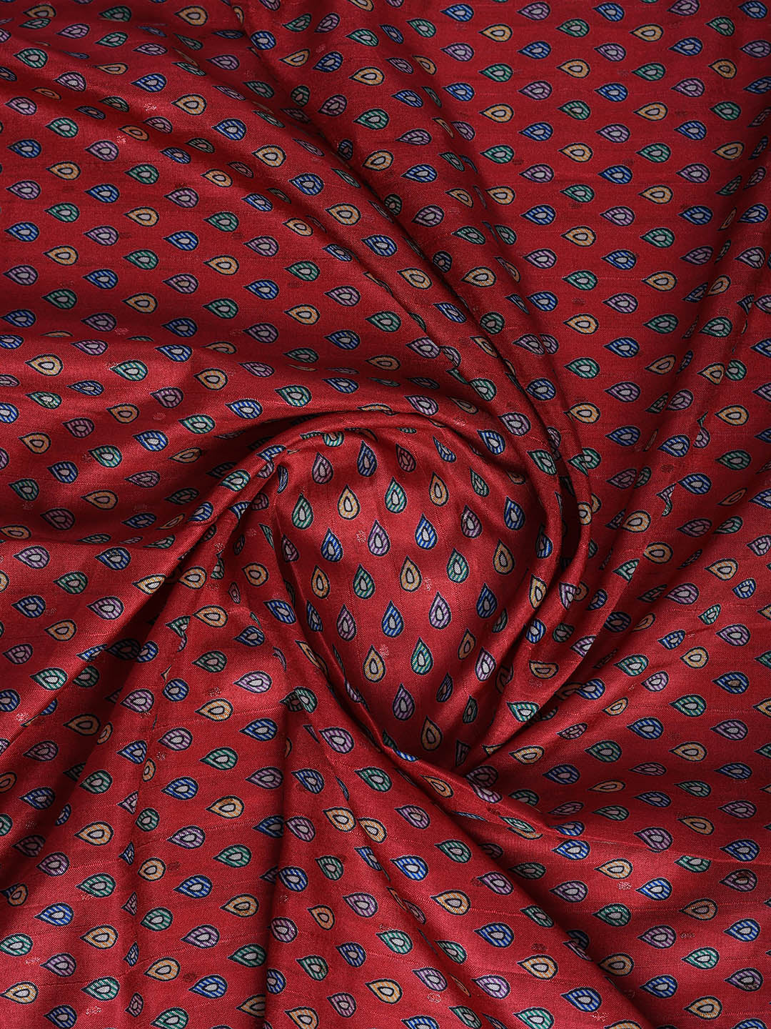 Printed Tussar Silk Saree