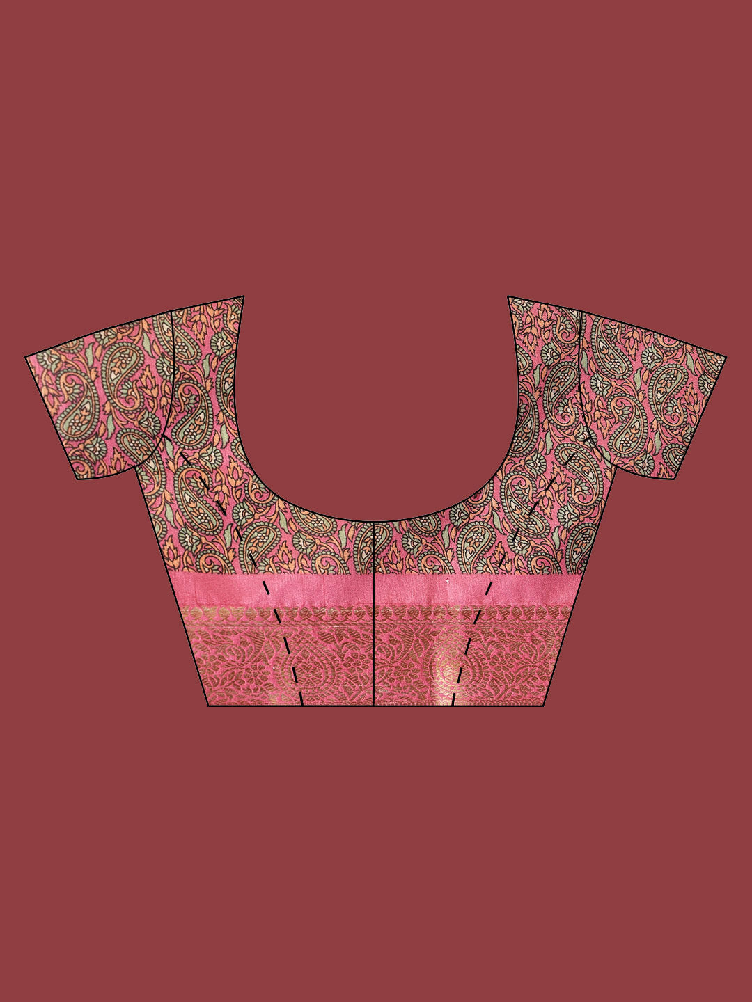 Printed Art-Tusser Saree