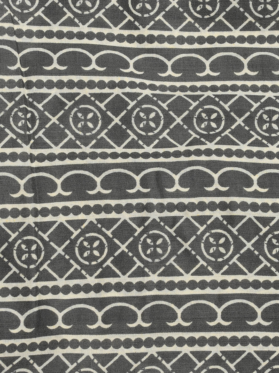 Printed Cotton Blend Unstitched Suit With Dupatta