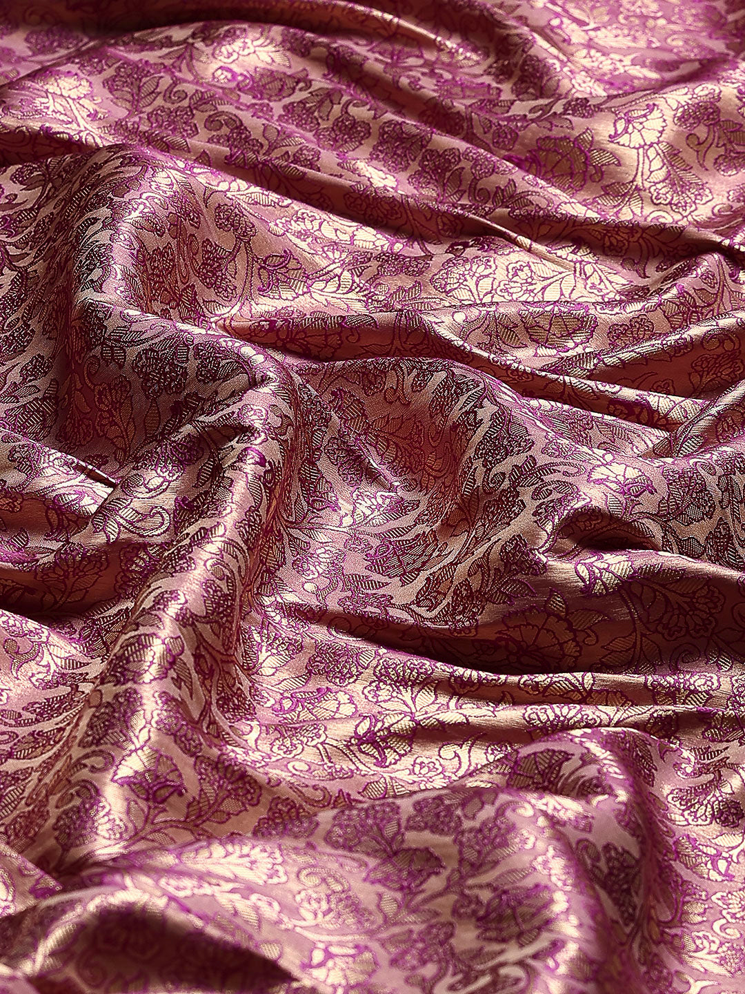Woven Design Satin Saree