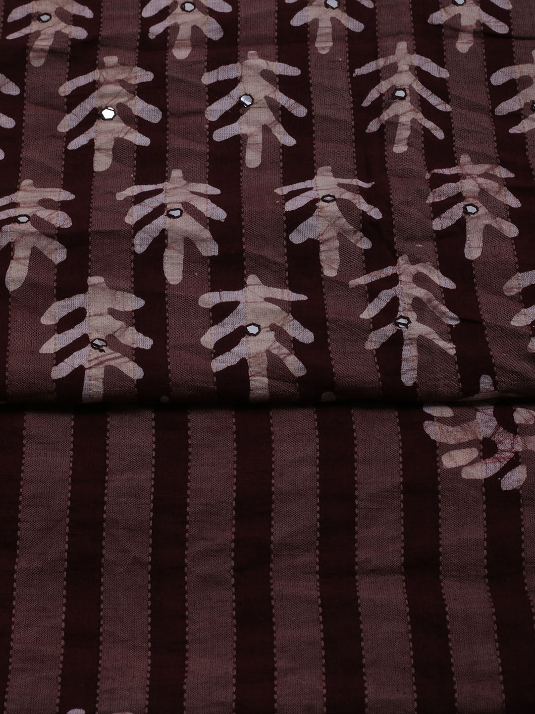 Printed Cotton Blend Unstitched Suit With Dupatta