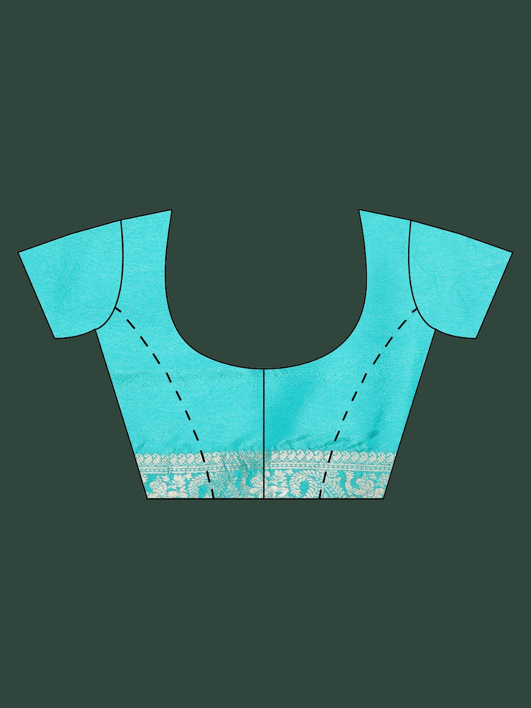 Woven Design Cotton Blend Saree