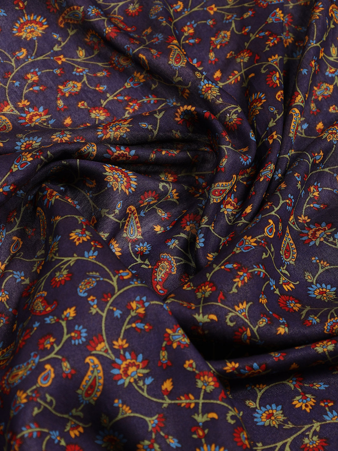 Digital Printed Cotton Blend Woven Saree