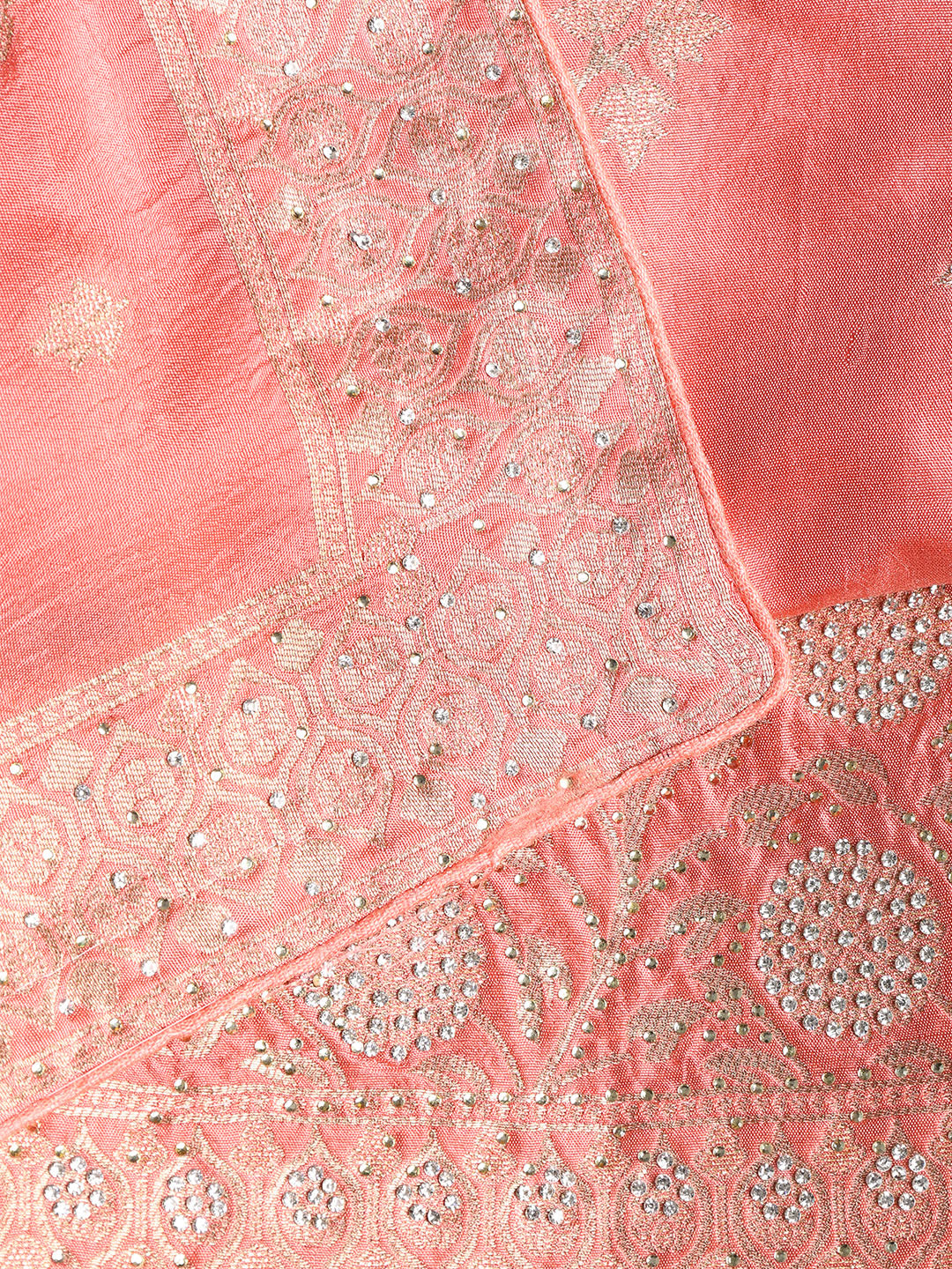 Banarasi Art Silk Unstitched Suit With Dupatta