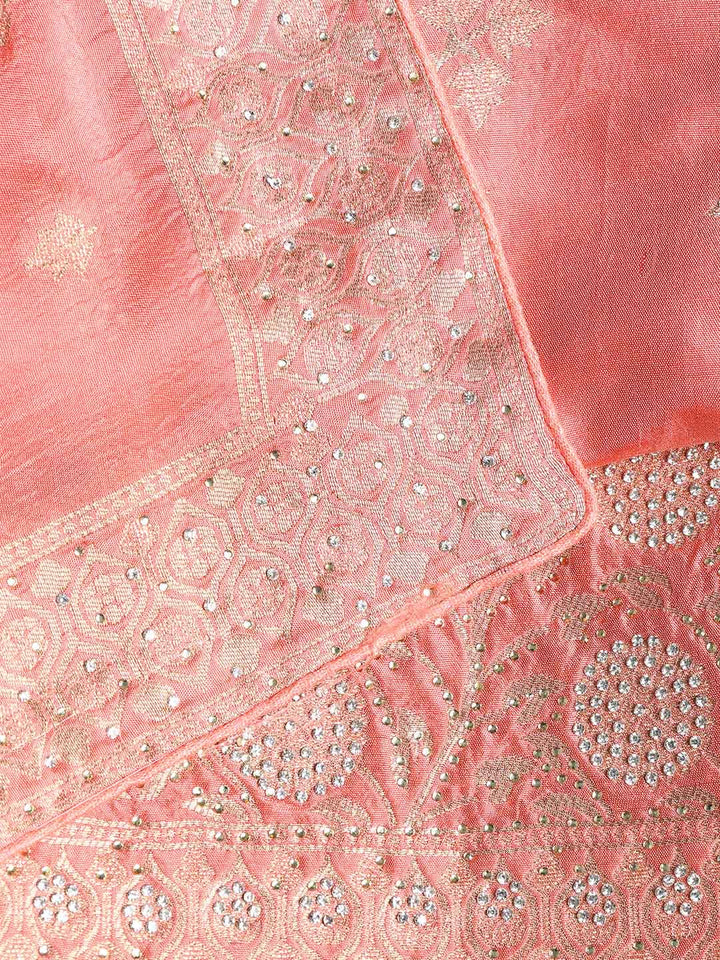 Banarasi Art Silk Unstitched Suit With Dupatta