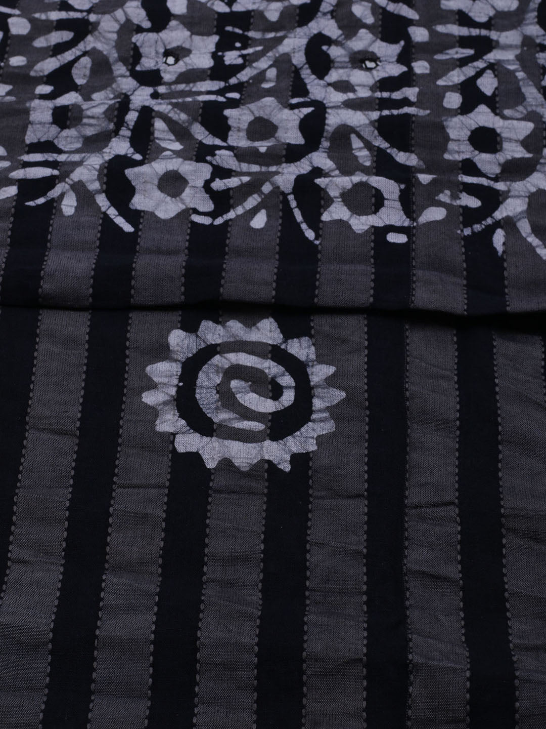 Printed Cotton Blend Unstitched Suit With Dupatta