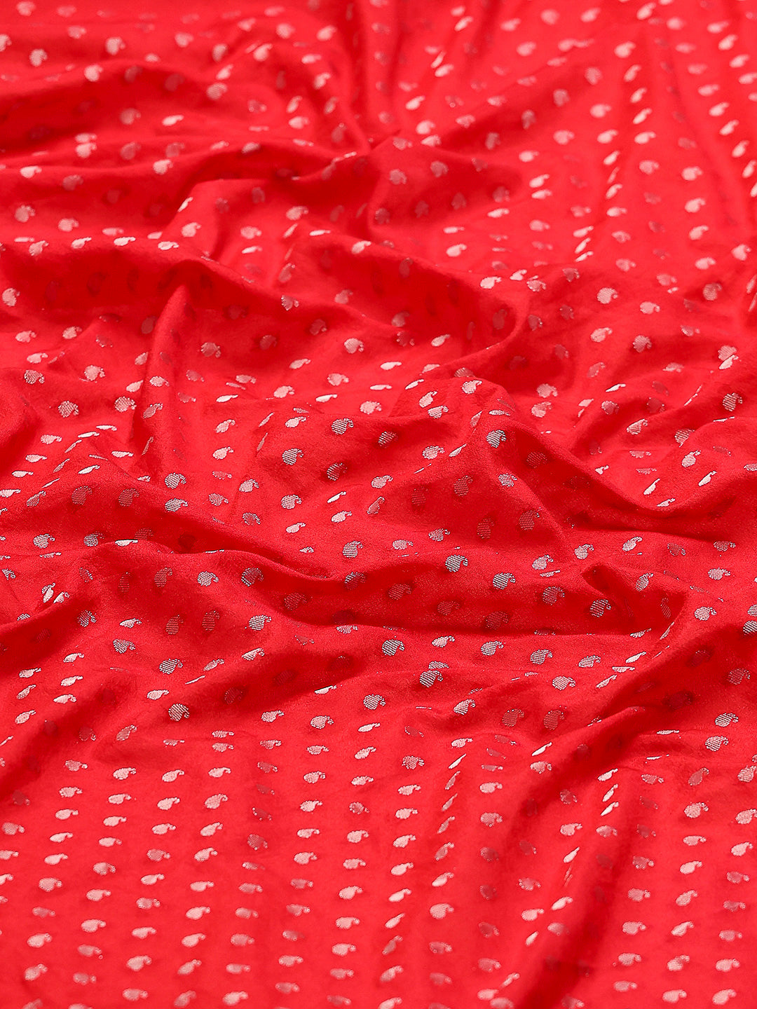 Zaari Jaal Crepe Saree
