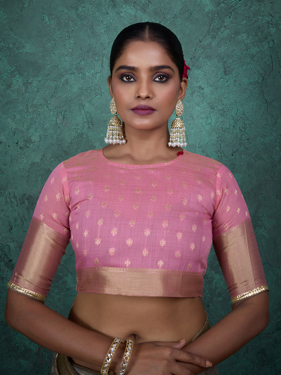 Woven Border Art silk Saree
