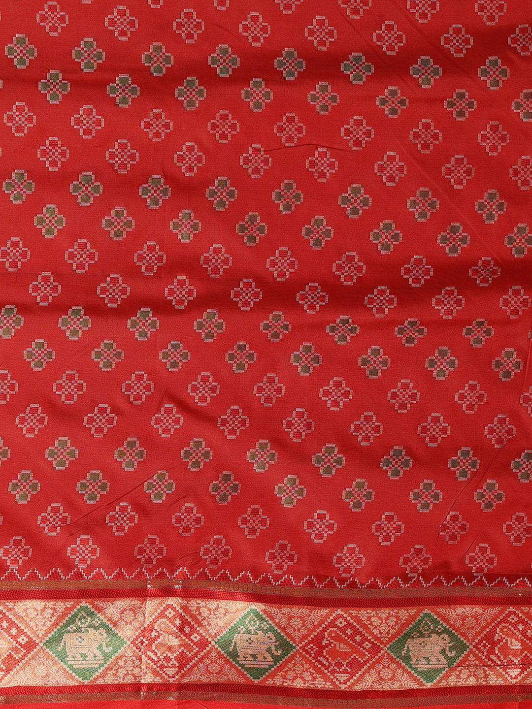 Printed Art Silk Patola Saree