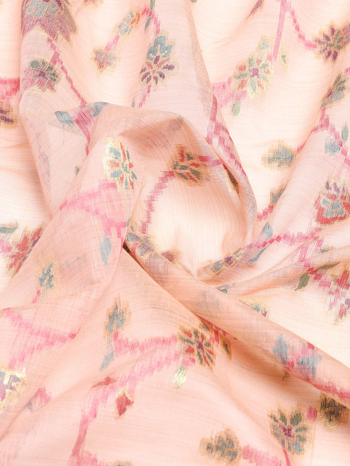 Zari Jaal Art Silk Woven Saree