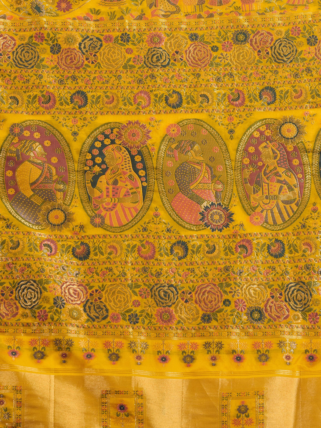 Woven Design Pashmina Saree