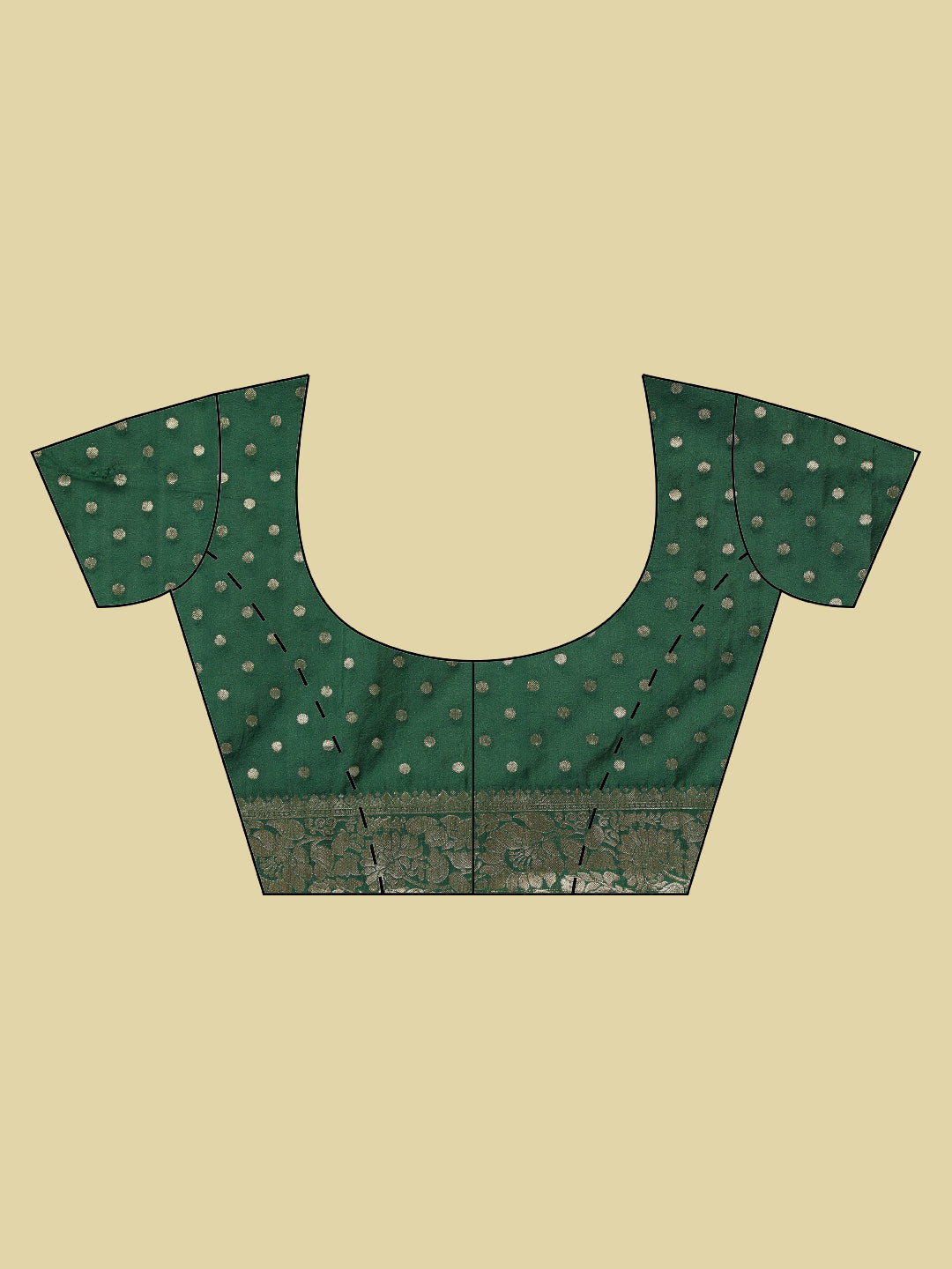 Zaari Jaal Crepe Saree
