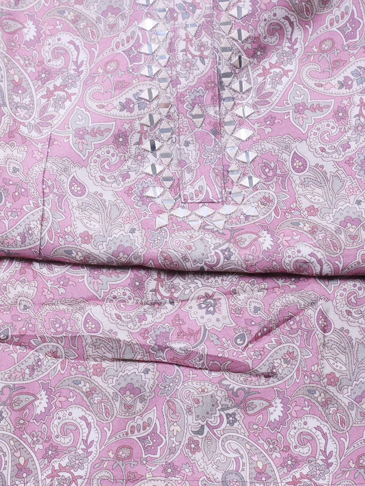 Embroidered Muslin Unstitched Suit With Pant &amp; Dupatta