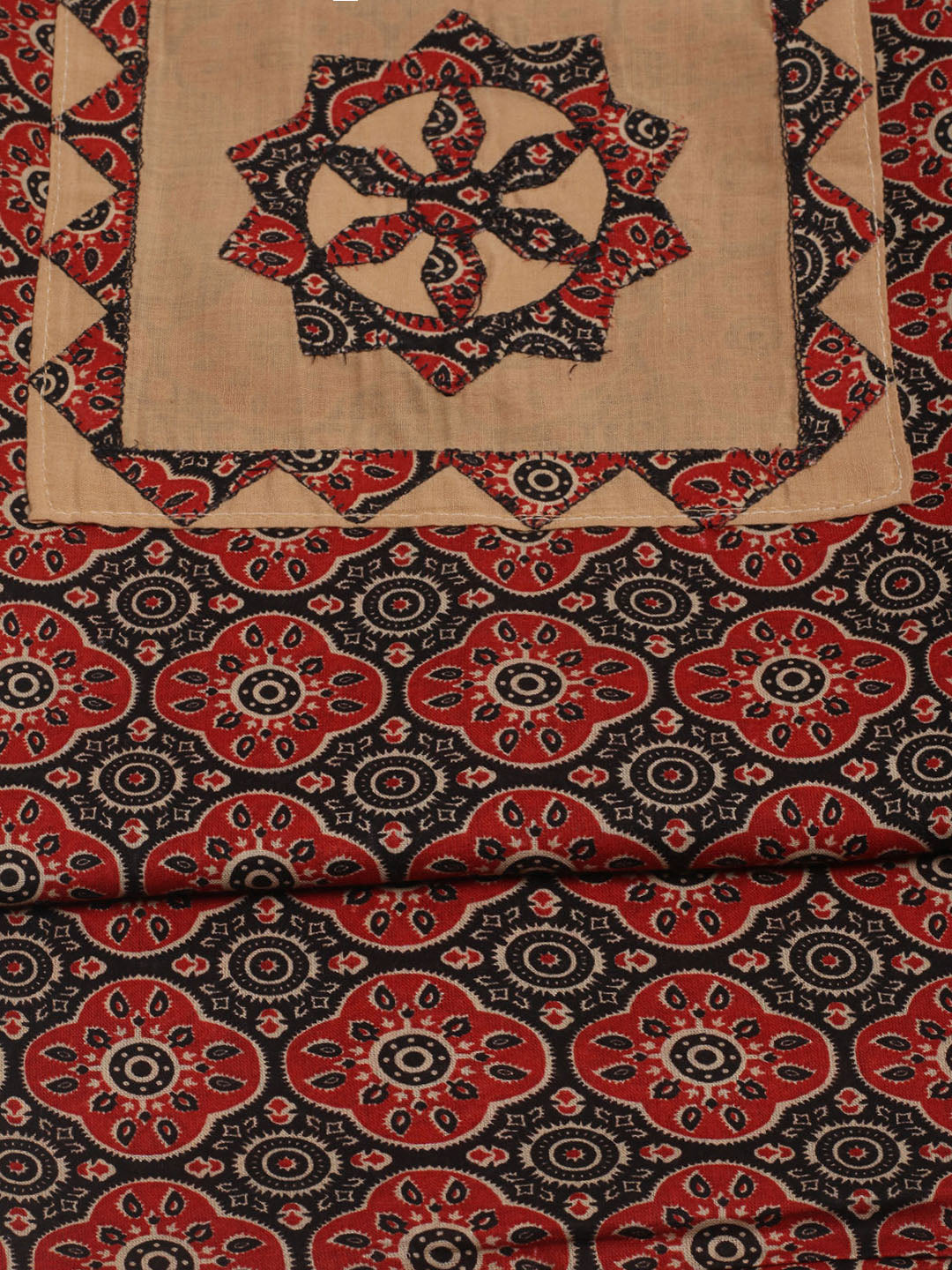 Printed Cotton Unstitched Suits Printed Suit With Pant &amp; Dupatta