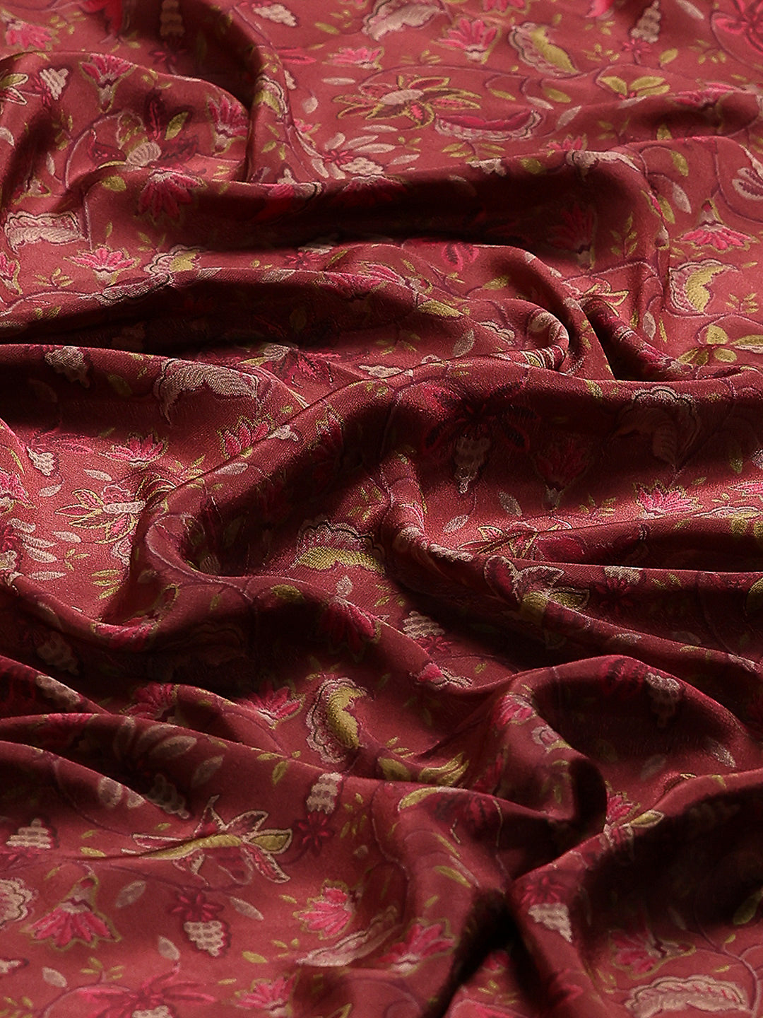 Digital Printed Crepe Saree