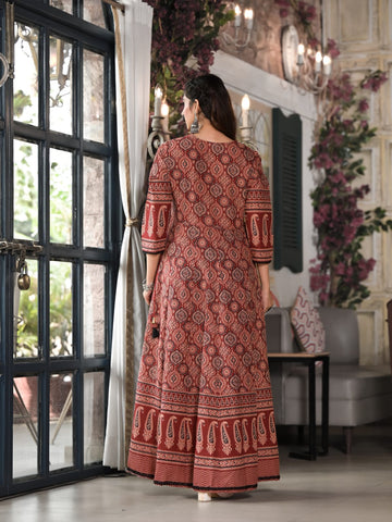 Digital Printed Cotton Kurta