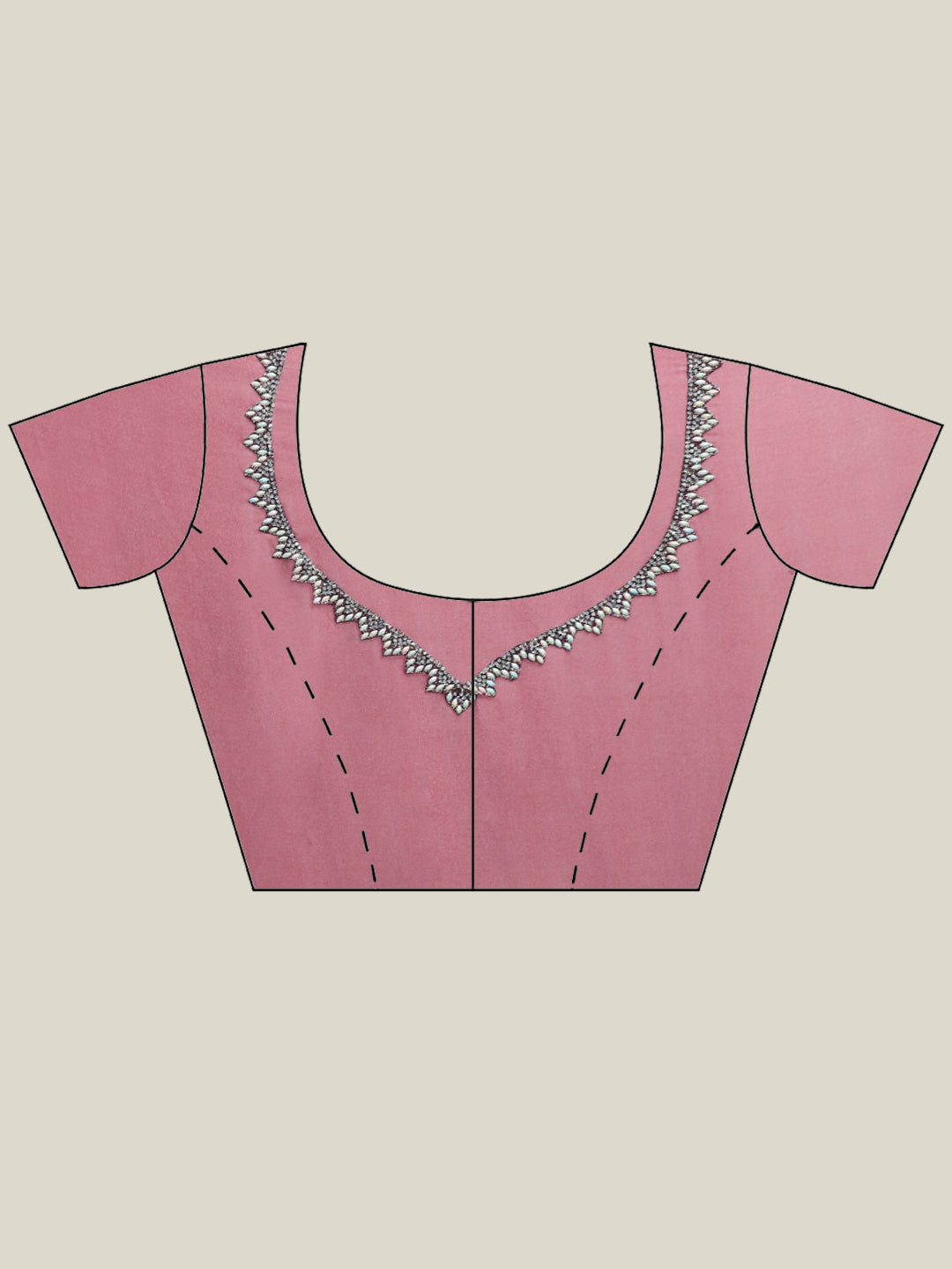Plain Georgette Saree