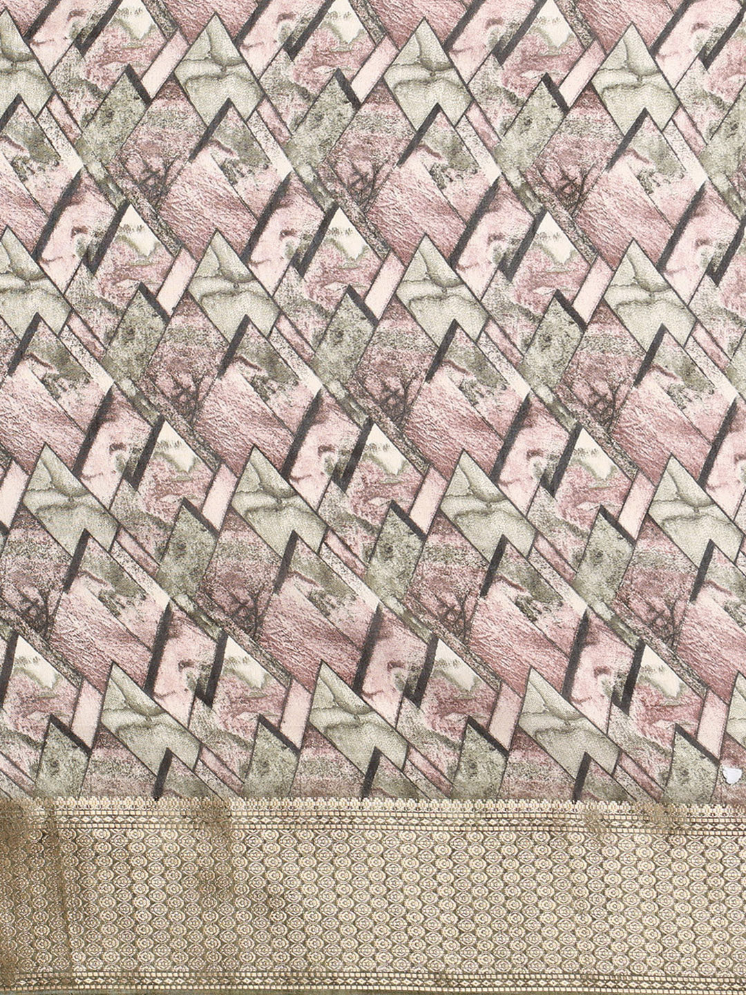 Printed Dola Silk Saree