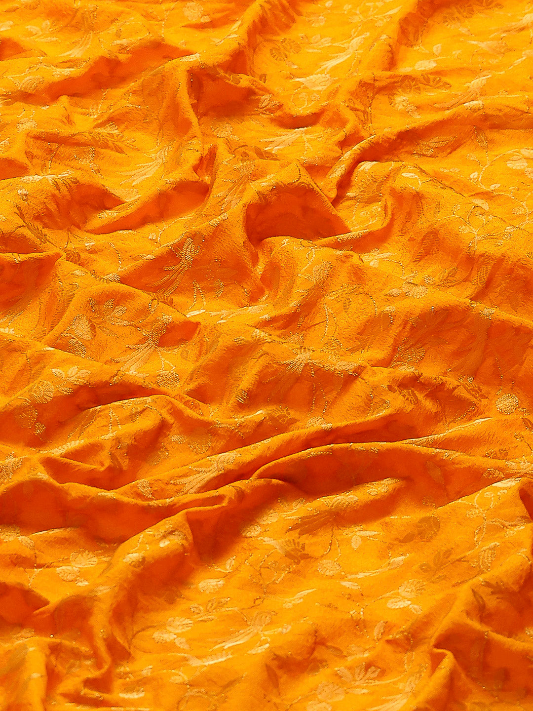 Zaari Jaal Crepe Saree