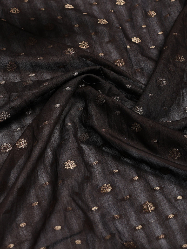 Digital Printed Cotton Blend Woven Saree