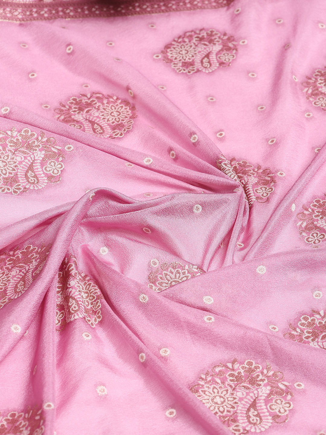 Zari Jaal Art Silk Woven Saree
