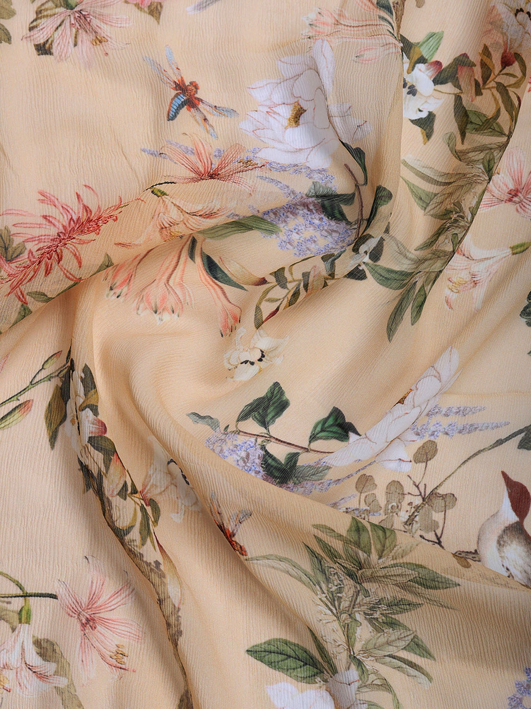 Digital Print Chiffon Saree