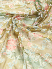 Digital Printed Georgette Saree