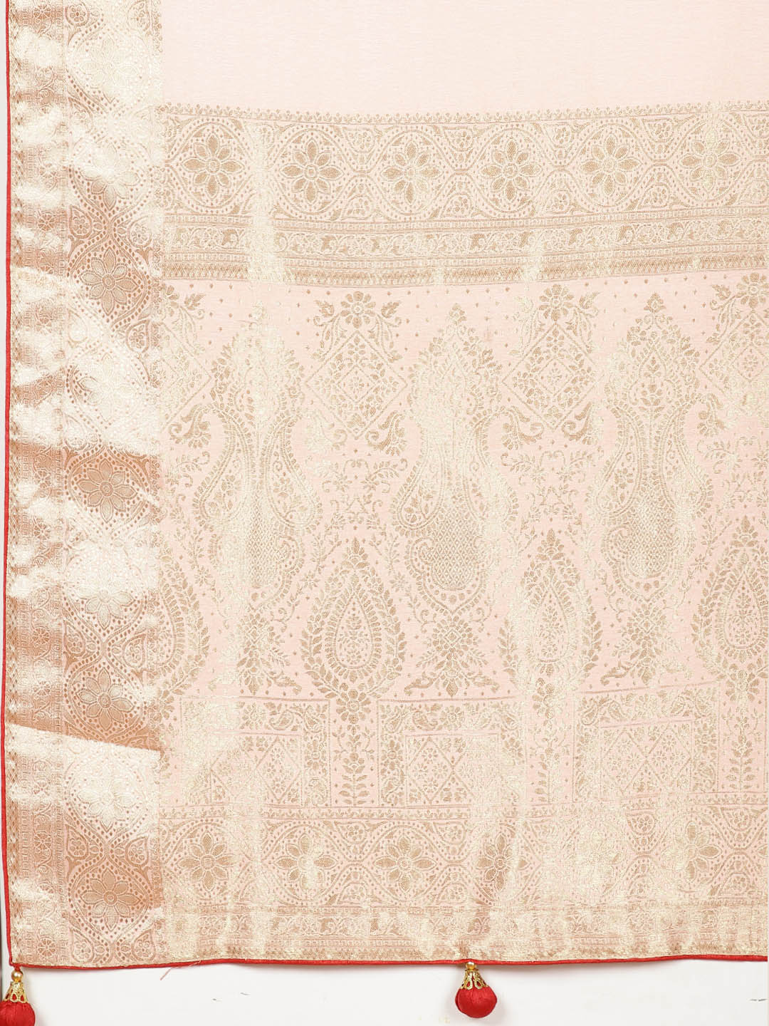 Zari Border Art Silk Woven Saree