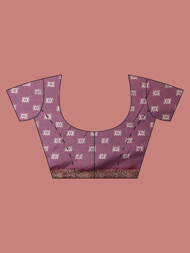 Floral Printed Art Silk Saree