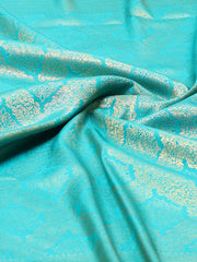 Zari Jaal Woven Handloom Saree