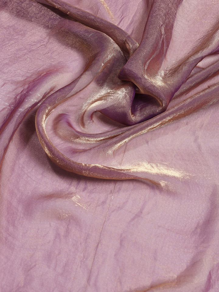 Cutdana Embroidered Tissue Saree