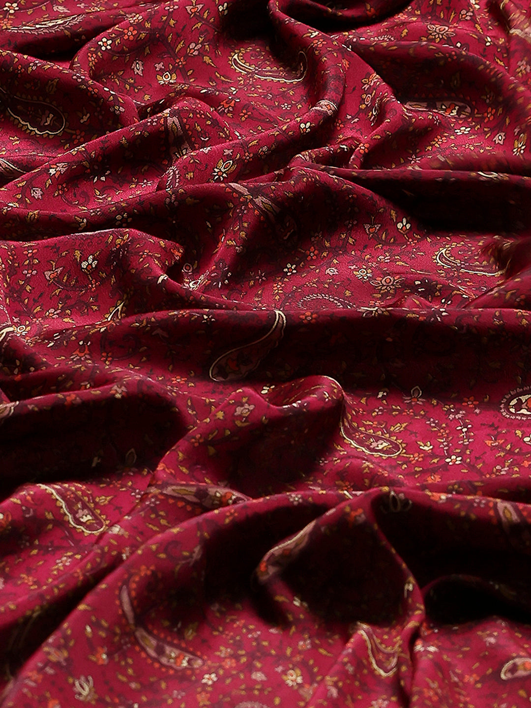 Digital Printed Crepe Saree