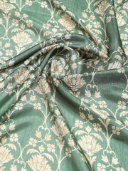 Ajrak Printed Cotton Blend Woven Saree