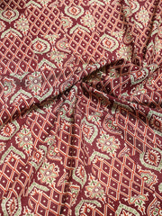 Digital Printed Cotton Blend Woven Saree