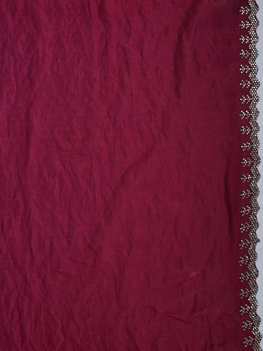 Embroidered Organza Saree